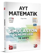 3D Yayınları AYT Matematik Simülasyon 10 Deneme