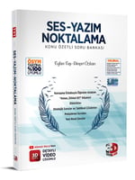 3D Yayınları Ses-Yazım Noktalama Konu Özetli Soru Bankası