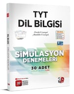 3D Yayınları TYT Dil Bilgisi Simülasyon 30 Deneme
