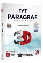 3D Yayınları TYT Paragraf Soru Bankası