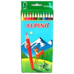 Alpino 12'li Kuru Boya Kalemi Seti