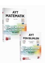 Ayt Matematik, Fen Bilimleri Branş Deneme 2023 Basım (2 KİTAP)