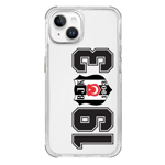 Beşiktaş 1903 Şeffaf iPhone 15 Pro Telefon Kılıfı
