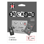 Beşiktaş Gri Sticker Paketi