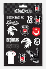 Beşiktaş JK Siyah Sticker
