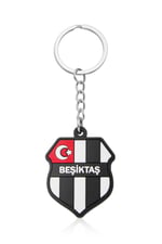 Beşiktaş Retro Arma Silikon Anahtarlık