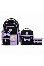 Color Bags B85 3'lü Set Okul Çantası  (Siyah)