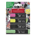 Faber-Castell Graffiti Textliner 46 4'lü Fosforlu Kalem Seti
