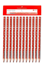 Faber-Castell Kırmızı Kalem 12'li Set
