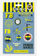 Fenerbahçe Buz Mavi Sticker