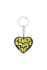 Fenerbahçe Kalp Silikon Anahtarlık