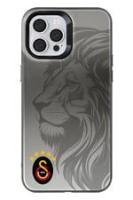 Galatasaray 5 Yıldız Aslan Premium iPhone 12 Pro Max Telefon Kılıfı