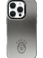 Galatasaray 5 Yıldız Tek Renk Arma Premium iPhone 16 Pro Max Telefon Kılıfı
