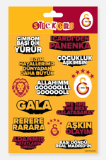 Galatasaray Sarı Slogan Sticker