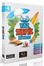 IQ Yayınları 4. Sınıf Yaz Tatil Kitabı
