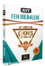 IQ Yayınları AYT Fen Bilimleri Konu Konu Çıkmış Sorular Son 7 Yıl