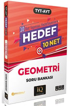 IQ Yayınları TYT AYT Geometri Hedef 10 Net Soru Bankası