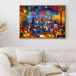 KS Games A Festival in Brooklyn Adult Puzzle 1000 Parça 48x68 cm
