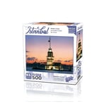 KS Games Kız Kulesi Günbatımı İstanbul Adult Puzzle 500 Parça 34x48 cm