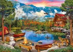 KS Games Mountain Lake Adult Puzzle 1500 Parça 85x60 cm