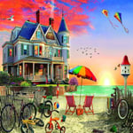 KS Games Summer House Adult Puzzle 1500 Parça 85x60 cm
