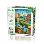 KS Games Village With Butterflies Adult Puzzle 500 Parça 34x48 cm