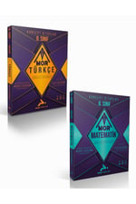 LGS Mor Türkçe, Matematik Soru Kütüphanesi (2 Kitap)
