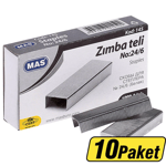 MAS Zımba Teli No:24/6 Staples