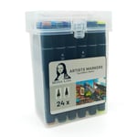 Mona Lisa Artists Markers 24'lü Set