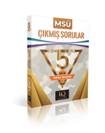 MSÜ Çıkmış Sorular Tıpkı Basım (Son Yıllar) - IQ Yayınları