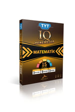Paraf Tyt IQ Matematik Video Çözümlü 15 Branş Deneme
