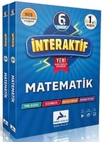 Paraf Yayınları 6. Sınıf İnteraktif Matematik Etkinlikli Çalışma Kitabı (2 Modül)
