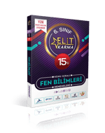 Paraf Yayınları Elit Karma 6. Sınıf Fen Bilimleri 15'li Konu Sıralı Denemeleri