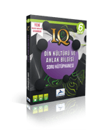 Paraf Yayınları IQ 6. Sınıf Din Kültürü ve Ahlak Bilgisi Soru Kütüphanesi