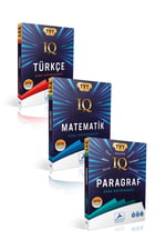 Paraf Yayınları IQ Tyt Tükçe, Matematik, Paragraf Soru Kütüphanesi (3 Kitap)