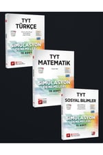 Tyt Türkçe, Matematik, Sosyal Bilimler Branş Deneme (3 Kitap)