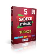Yanıt Yayınları 5. Sınıf Türkçe Sadece Etkinlik