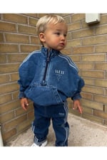Çocuk Unisex jean alt üst takım