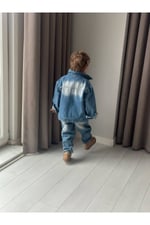 Erkek Çocuk Kot 2’li Takım Oversize kalıp