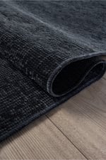 Antrasit Şönil Kilim Mutfak Yıkanabilir Salon Oturma Çocuk Odası Yolluk Dokuma Makine Halısı