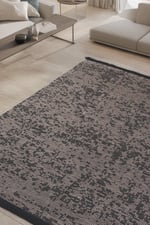 Bej Krem Şönil Kilim Salon Oturma Çocuk Odası Hasır Yolluk Dokuma Makine Halısı