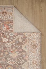 Bohem Krem Gri Bambu %100 Polyester Modern Dokuma Salon Oturma Odası Halısı