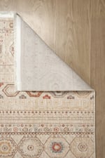 Bohem Krem Renkli Bambu %100 Polyester Modern Dokuma Salon Oturma Odası Halısı