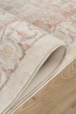 Bohem Krem Terra Bambu %100 Polyester Modern Dokuma Salon Oturma Odası Halısı