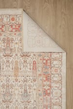 Bohem Krem Terra Bambu %100 Polyester Modern Dokuma Salon Oturma Odası Halısı