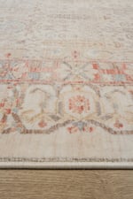 Bohem Krem Terra Bambu %100 Polyester Modern Dokuma Salon Oturma Odası Halısı