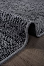 Gri Şönil Kilim Salon Oturma Çocuk Odası Yolluk Dokuma Makine Halısı