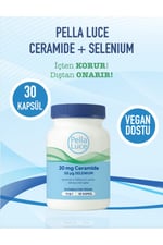 Pella Luce Ceramide Selenium 30 Kapsül cilde nem desteği