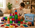 108 Parça Manyetik Yapı Blokları - Tamamı Mıknatıslı