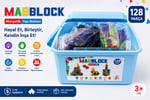 128 Parça Manyetik Yapı Blokları - 120 Parça Manyetik